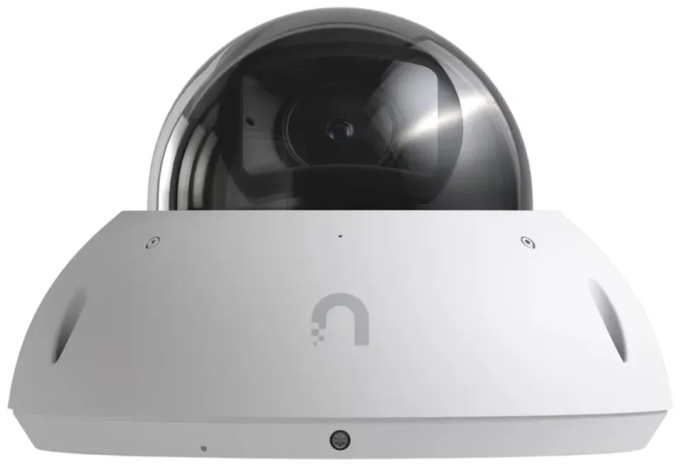 Ubiquiti UniFi G6 Edge Dome - kamera, 8Mpx rozlišení, IR LED, AI detekce, IP66, IK10, 2.36x zoom, MicroSD, PoE+, bílá