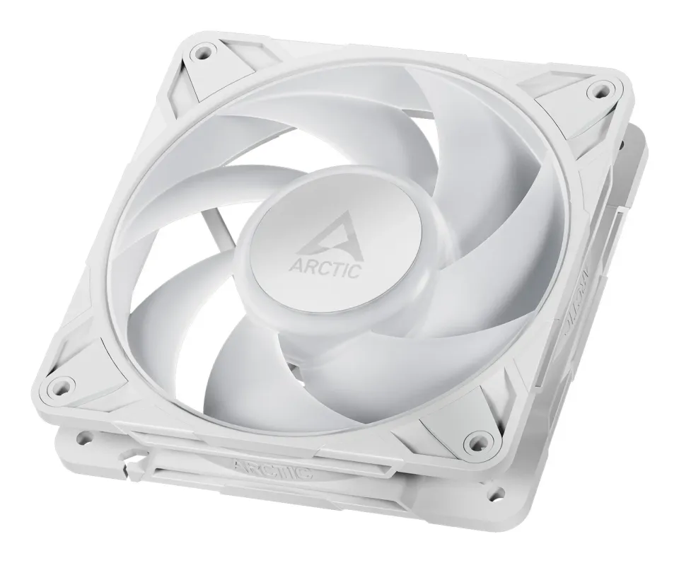ARCTIC P12 Pro A-RGB (bílá) 3-Pack - 120mm A-RGB PWM ventilátor s rozdělovačem kabelů