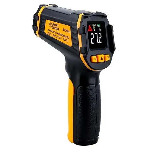 GVDA ST390+, IR Digitální laserový teploměr (-50°C až +390°C)