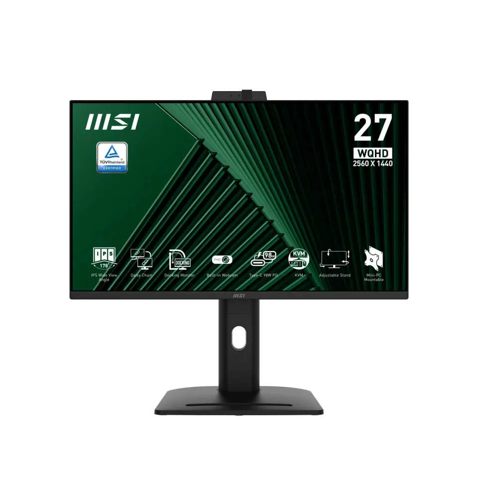 MSI Pro/MP275QPDG/27"/IPS/QHD/100Hz/1ms/Black/2R