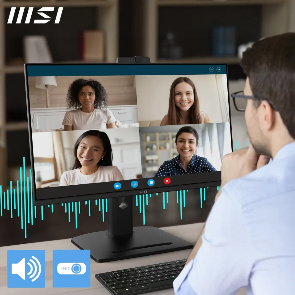 MSI Pro/MP275QPDG/27"/IPS/QHD/100Hz/1ms/Black/2R