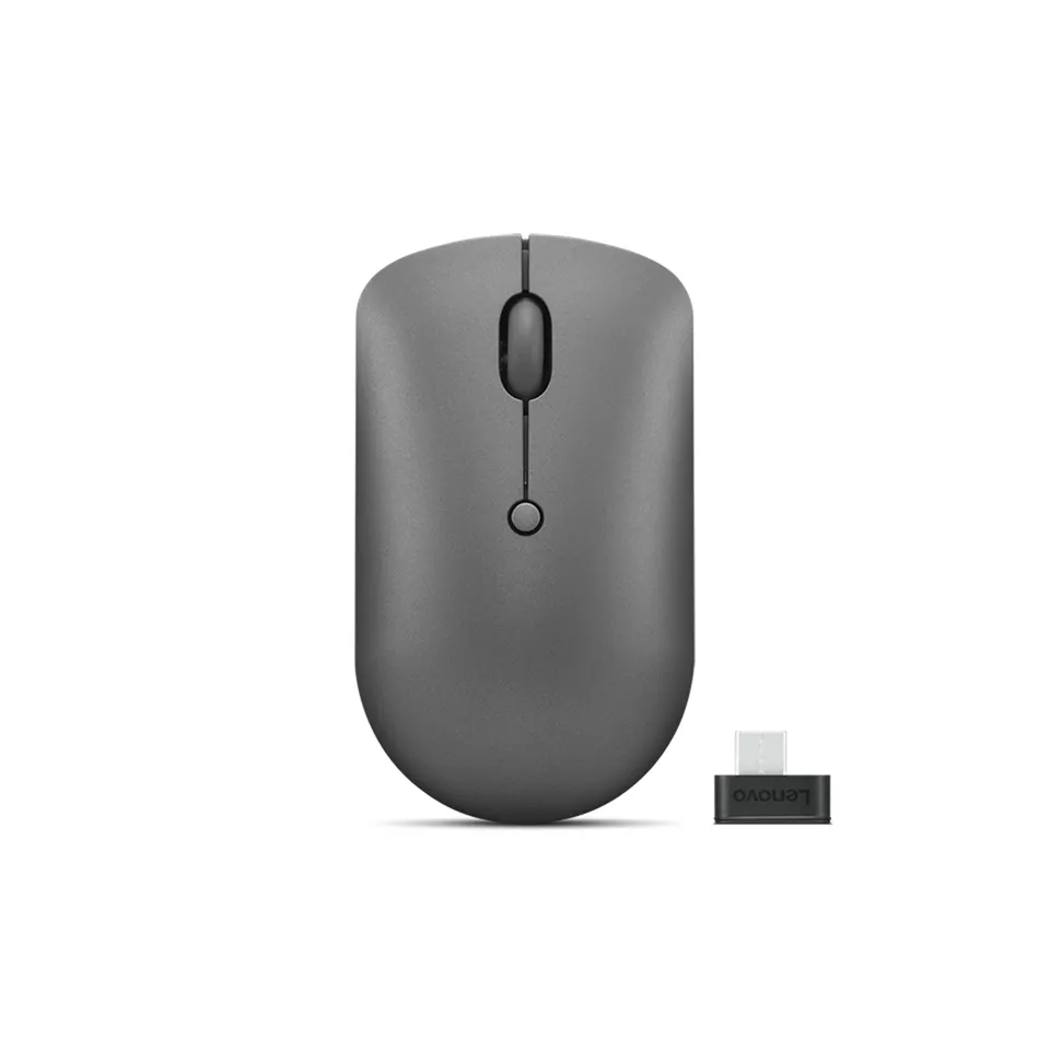 Lenovo myš CONS 540 Bezdrátová kompaktní Myš USB-C (šedá)