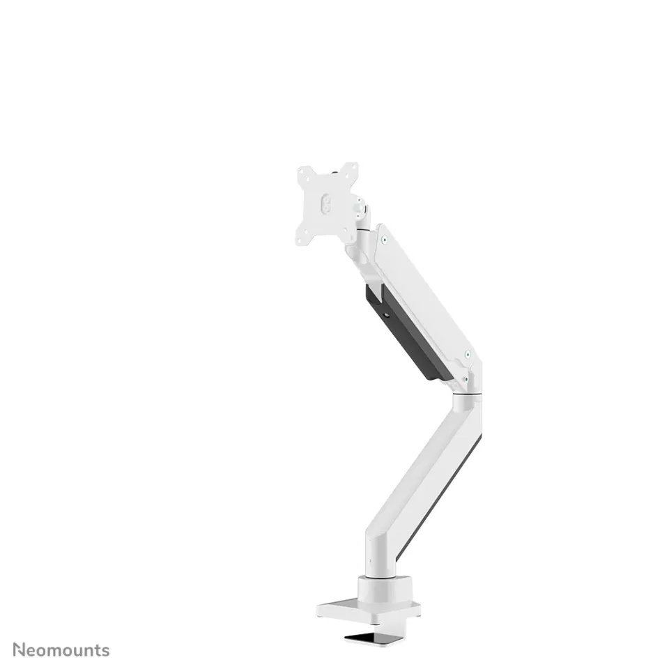 Neomounts Select NM-D775WHITEPLUS/Držák zakřiv. displeje/na stůl/10-49"/svorka/VESA 100X100/nosn. 10kg/plyn. píst/bilý