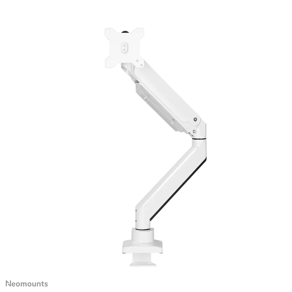 Neomounts Select NM-D775WHITEPLUS/Držák zakřiv. displeje/na stůl/10-49"/svorka/VESA 100X100/nosn. 10kg/plyn. píst/bilý