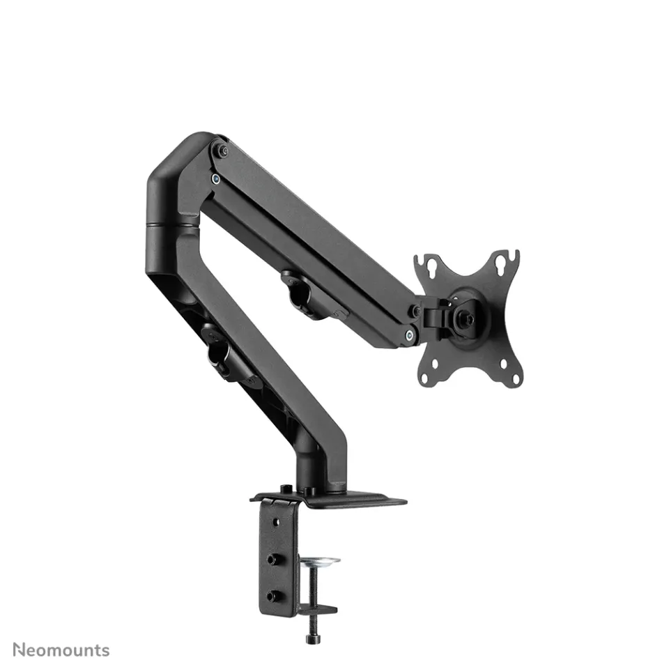 Neomounts FPMA-D650BLACK/Držák displeje/na stůl/17-27"/svorka+průchodka/VESA 100X100/nosn. 7kg/1 displej/černý