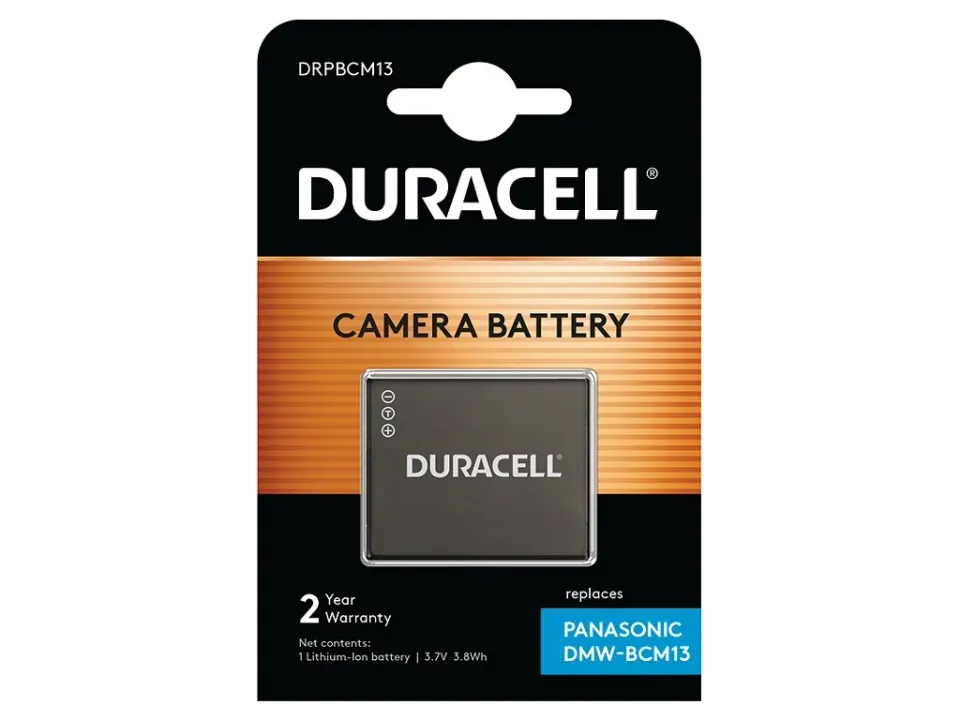 DURACELL Baterie - Baterie do fotoaparátu nahrazuje Panasonic DMW-BCM13 3,7V 10