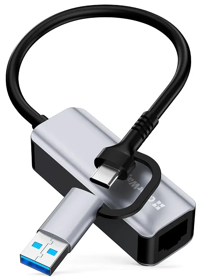 Colorway Adaptér USB-C nebo USB-A na RJ45/ 18cm