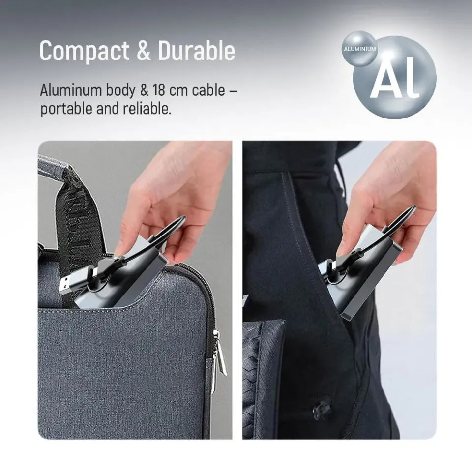 Colorway Adaptér USB-C nebo USB-A na RJ45/ 18cm