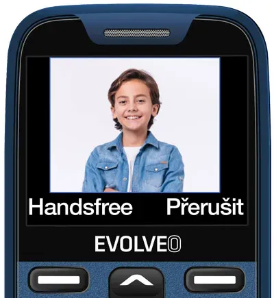 EVOLVEO EasyPhone XR, telefon pro seniory s nabíjecím stojánkem, 2,3" 320 x 240/