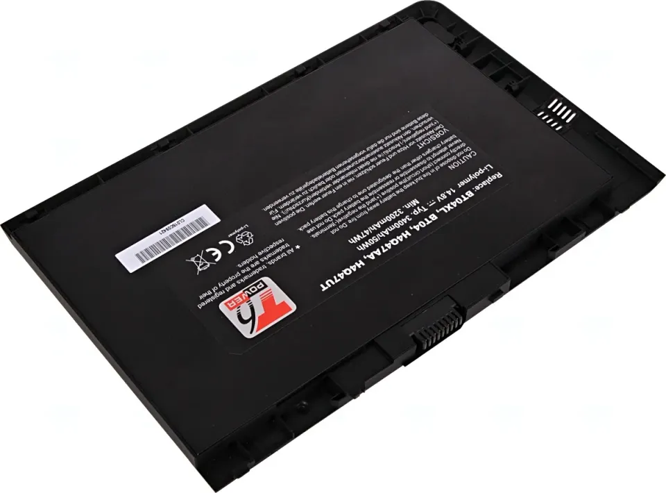 Baterie T6 Power pro HP EliteBook 9470m, EliteBook Folio 9470m, 3400mAh, 50Wh, 4cell, Li-pol