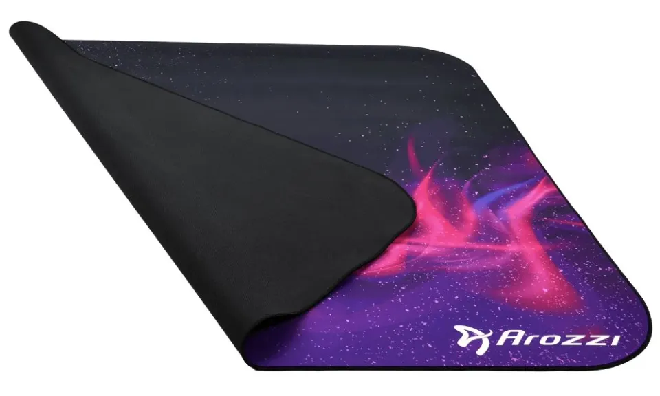AROZZI Zona Quattro Galaxy/ ochranná podložka na podlahu/ 116 x 116 cm/ design galaxie