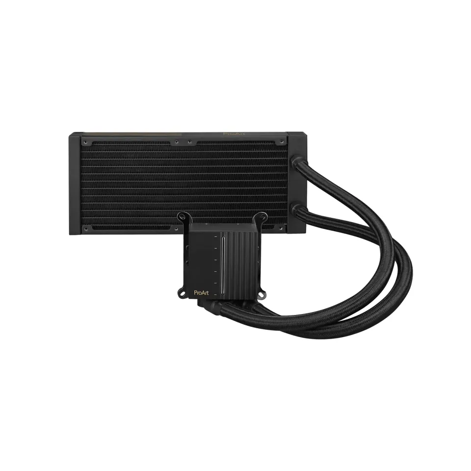 ASUS vodní chladič CPU AIO ProArt LC 240, 2x120mm, LGA1851, AM5, černá