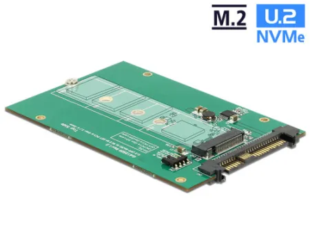 Delock Převodník U.2 SFF-8639 > M.2 NGFF NVMe Key M