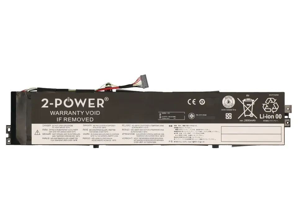 2-Power HP ( 45N1139 alternative) 4 ?lánková Baterie do Laptopu 14,8V 3100mAh
