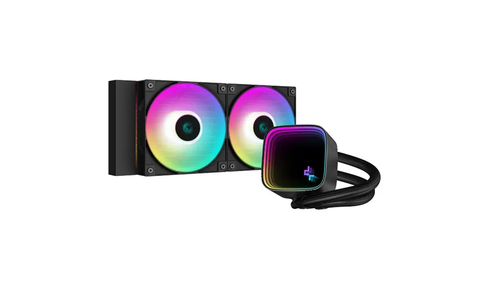 DEEPCOOL vodní chladič LS520 SE / 2x120 mm fan / ARGB / Intel i AMD / pro SI