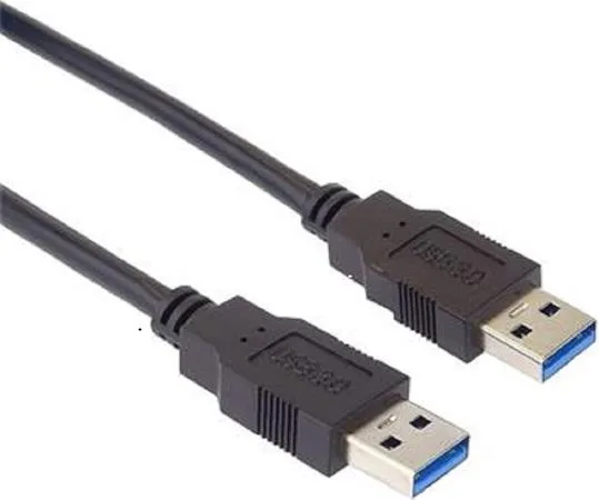 PremiumCord Kabel USB 3.0 Super-speed 5Gbps A-A, 9pin, 0,5m