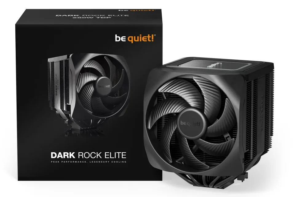 Be quiet! chladič CPU Dark Rock Elite / 2x135mm fan / 7 heatpipes / ARGB LED