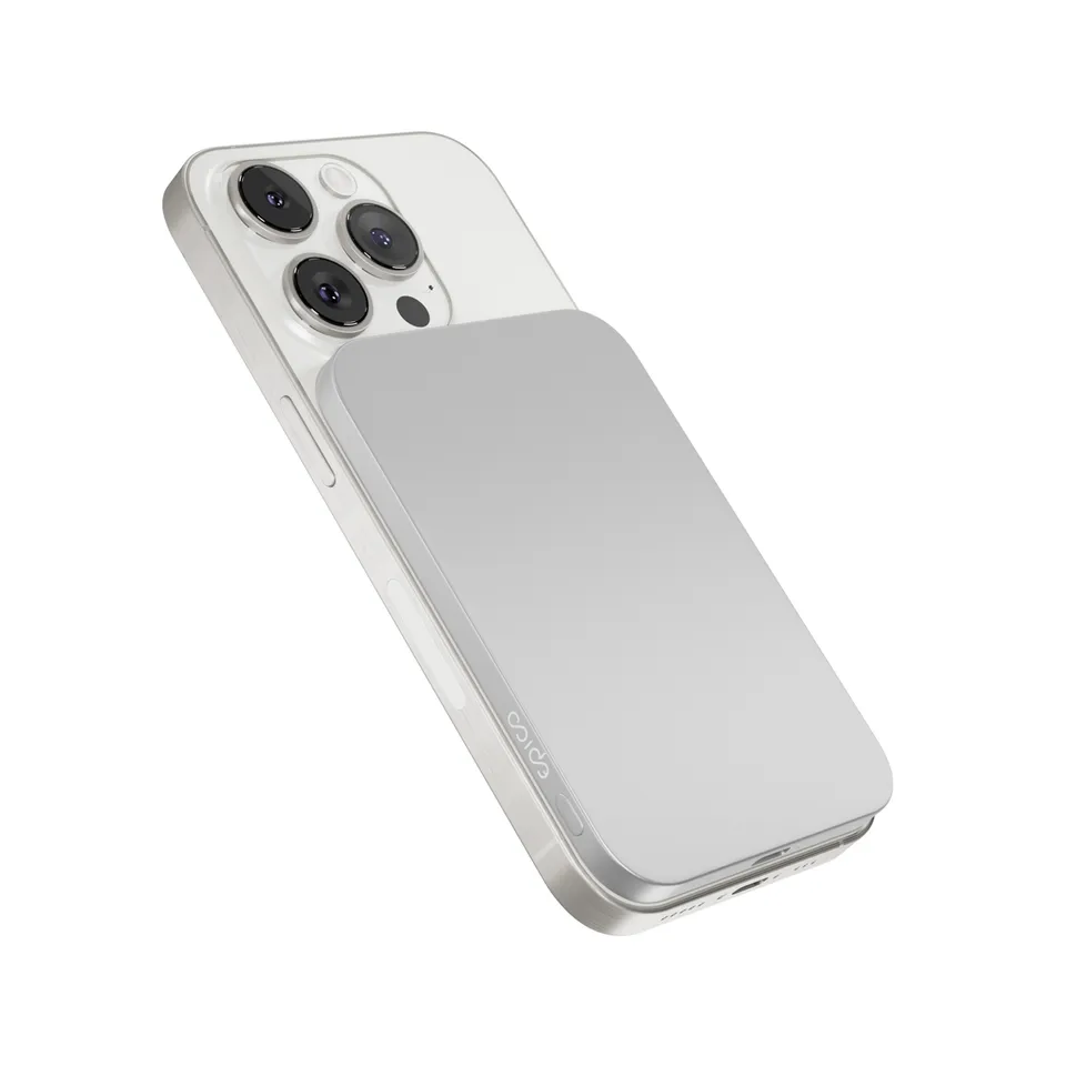 Epico 3000mAh Alu Mag+ PowerBanka EM31 - stříbrná
