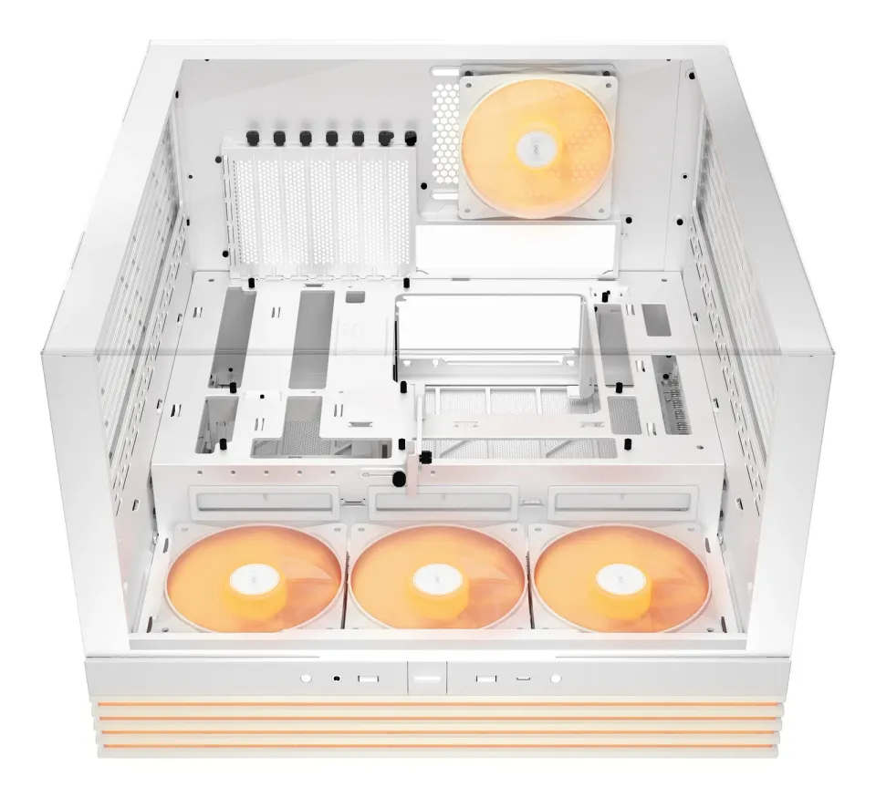 Be quiet! skříň LIGHT BASE 600LX / ATX / 4x120mm ARGB fan / 2xUSB 3.0 / USB-C / panoramatická / bílá