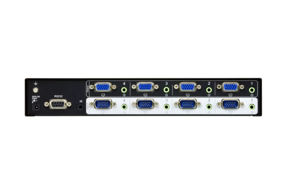 ATEN VM0404HB Professional Audio/Video Video Matrix Switches Standard VM0404HBSe