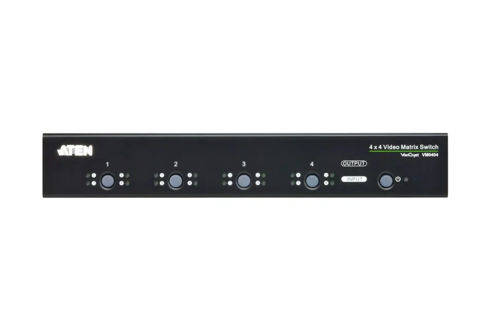 ATEN VM0404HB Professional Audio/Video Video Matrix Switches Standard VM0404HBSe