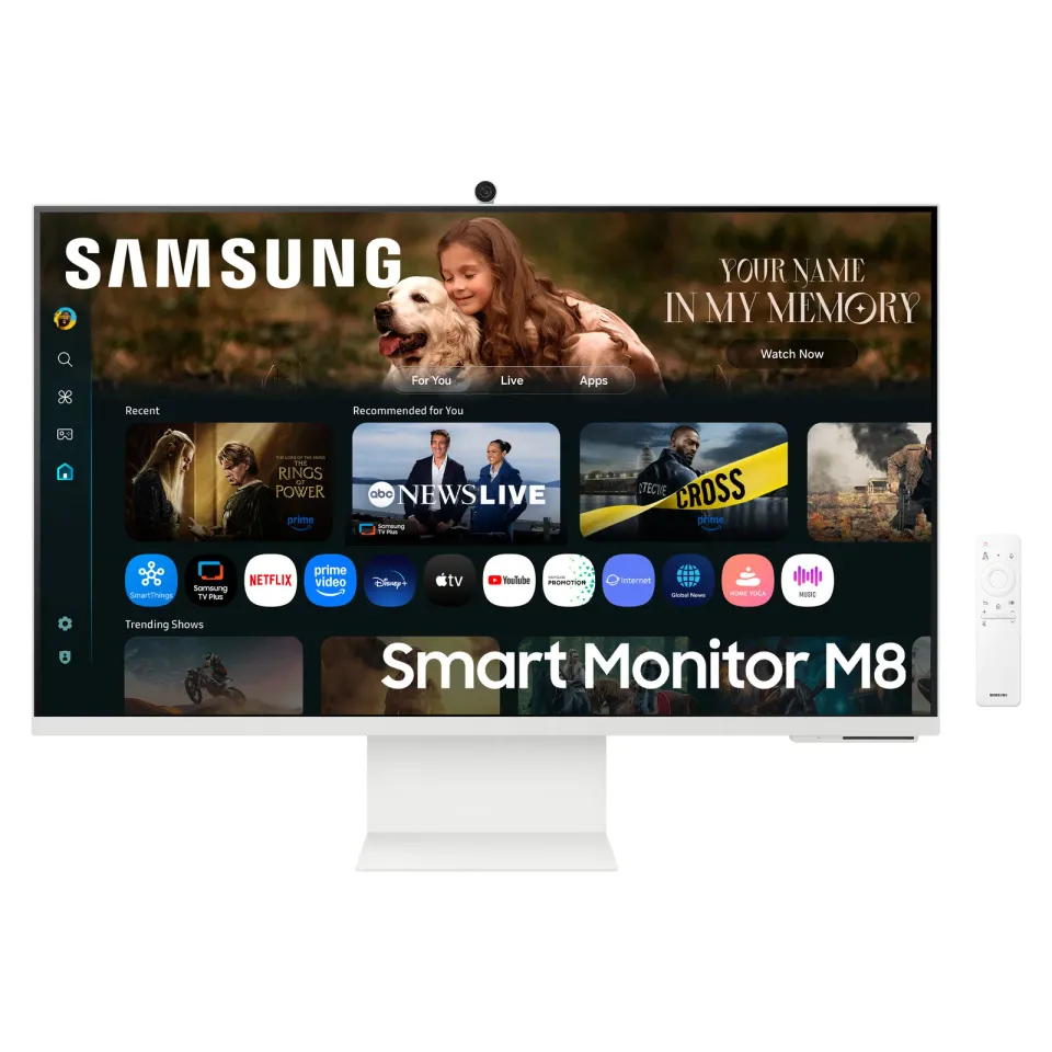 SAMSUNG MT LED LCD 32" Smart Monitor M8 (M80F) VA, UHD, 60hz, 4ms, hdmi, usb-c, speaker, pivot