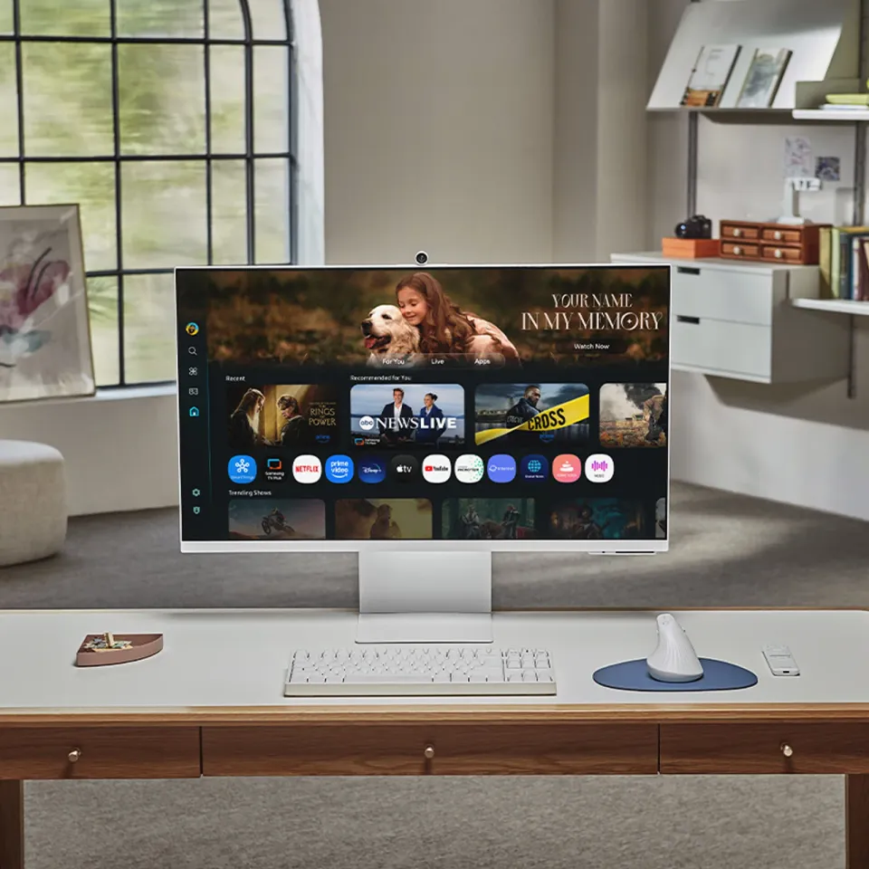 SAMSUNG MT LED LCD 32" Smart Monitor M8 (M80F) VA, UHD, 60hz, 4ms, hdmi, usb-c, speaker, pivot