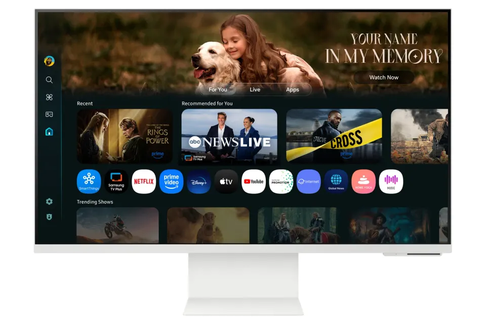 SAMSUNG MT LED LCD 32" Smart Monitor M8 (M80F) VA, UHD, 60hz, 4ms, hdmi, usb-c, speaker, pivot