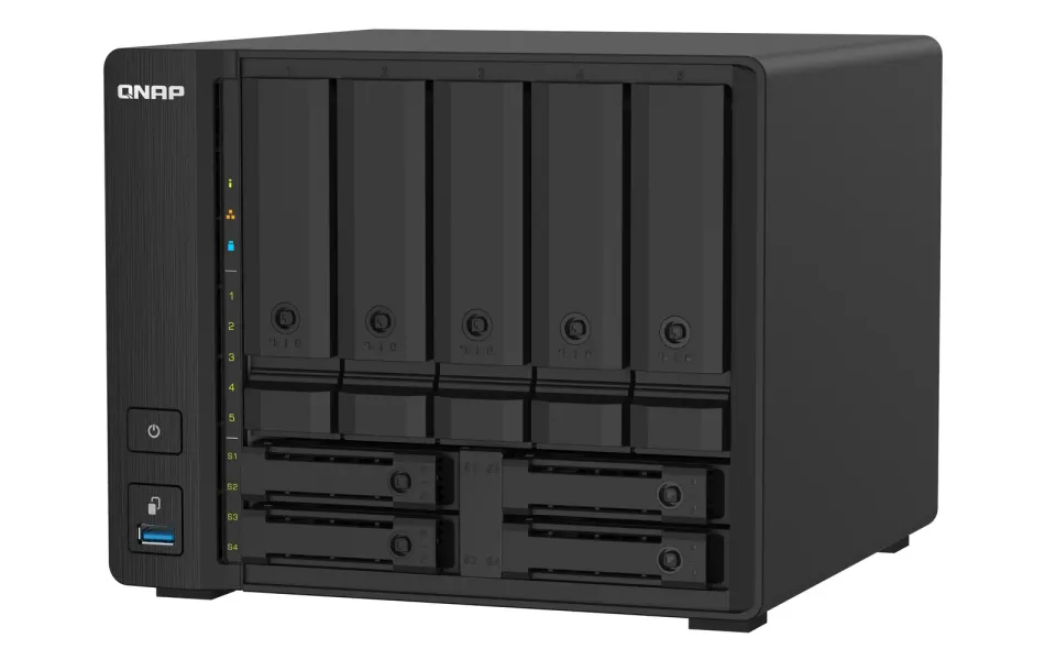 QNAP TS-932PX-4G (4C/Cortex-A57/1,7GHz/4GBRAM/9xSATA/2x2,5GbE/2xSFP+/3xUSB3.2)