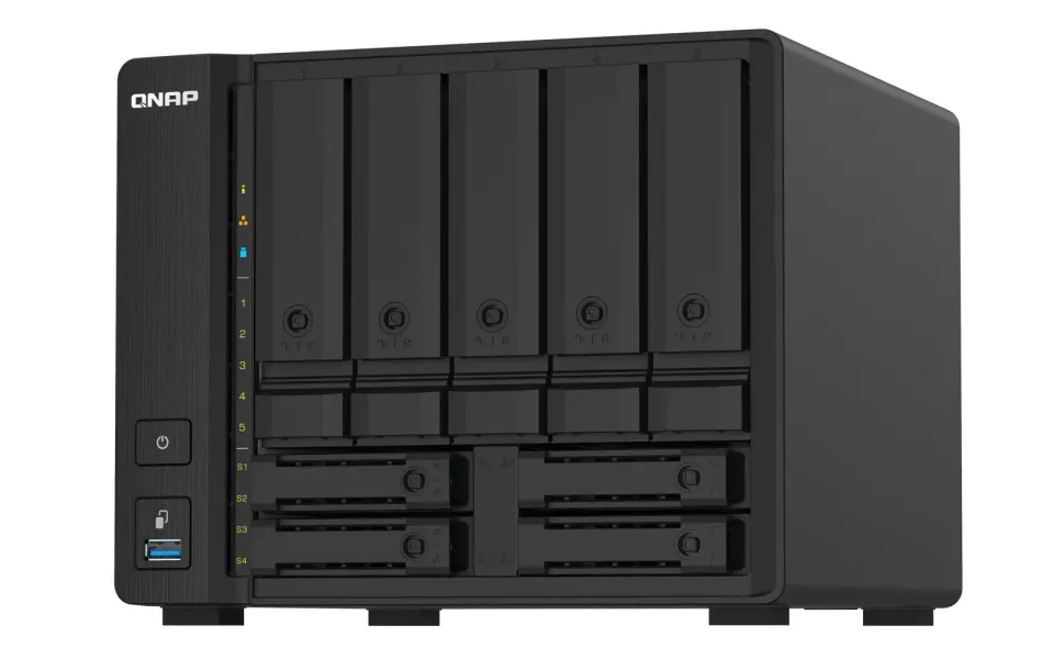 QNAP TS-932PX-4G (4C/Cortex-A57/1,7GHz/4GBRAM/9xSATA/2x2,5GbE/2xSFP+/3xUSB3.2)
