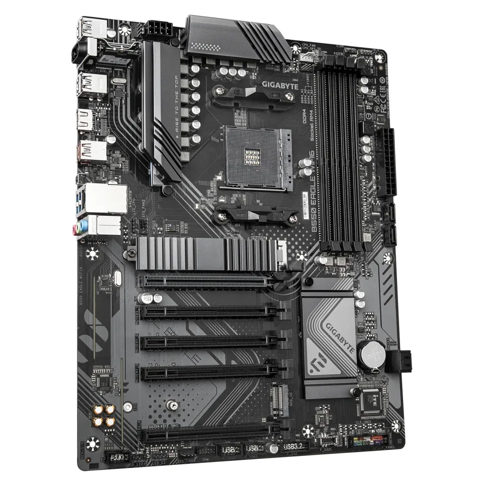 GIGABYTE MB Sc AM4 B550 EAGLE WIFI6, AMD B550, 4xDDR4, 1xHDMI, WiFi