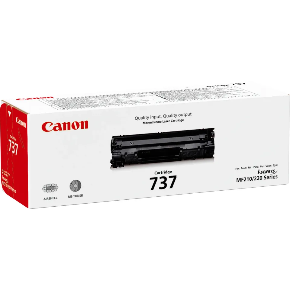 CANON CRG-737 originální toner černý - 2.9K (CRG737BK)