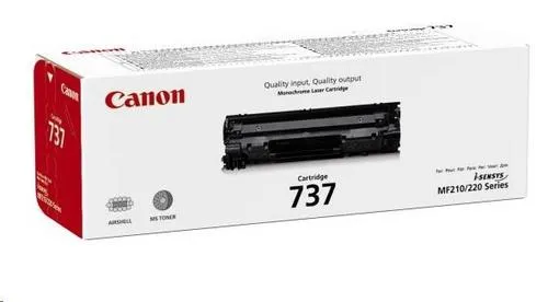CANON CRG-737 originální toner černý - 2.9K (CRG737BK)