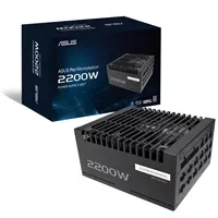 ASUS zdroj Pro WS 2200W Platinum, 140mm, Plně modulární, 80 Plus Platinum, ATX 3.1