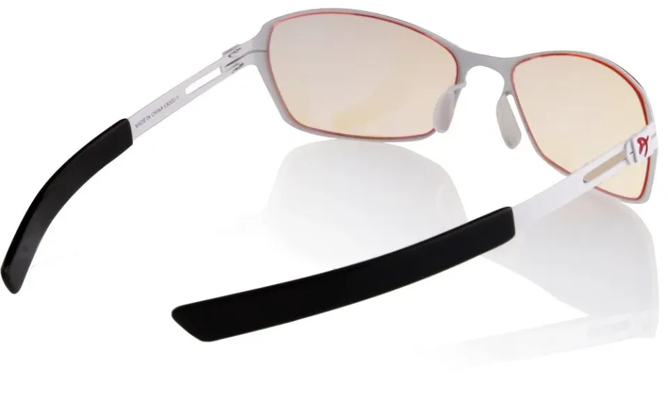 AROZZI herní brýle VISIONE VX-500 White/ bíločerné obroučky/ jantarová skla