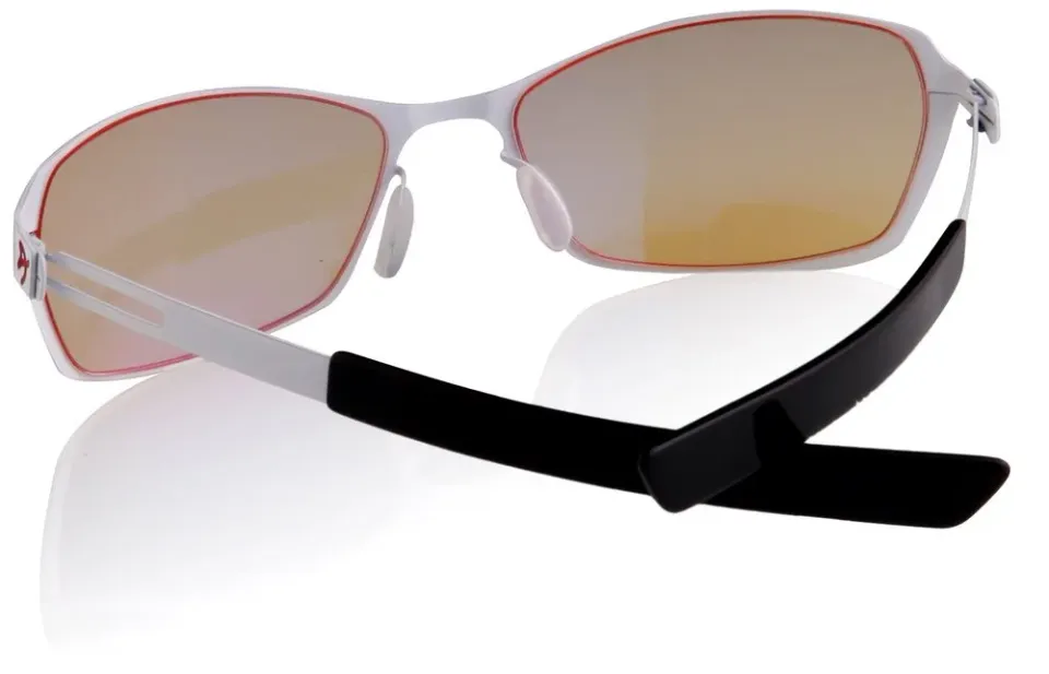 AROZZI herní brýle VISIONE VX-500 White/ bíločerné obroučky/ jantarová skla