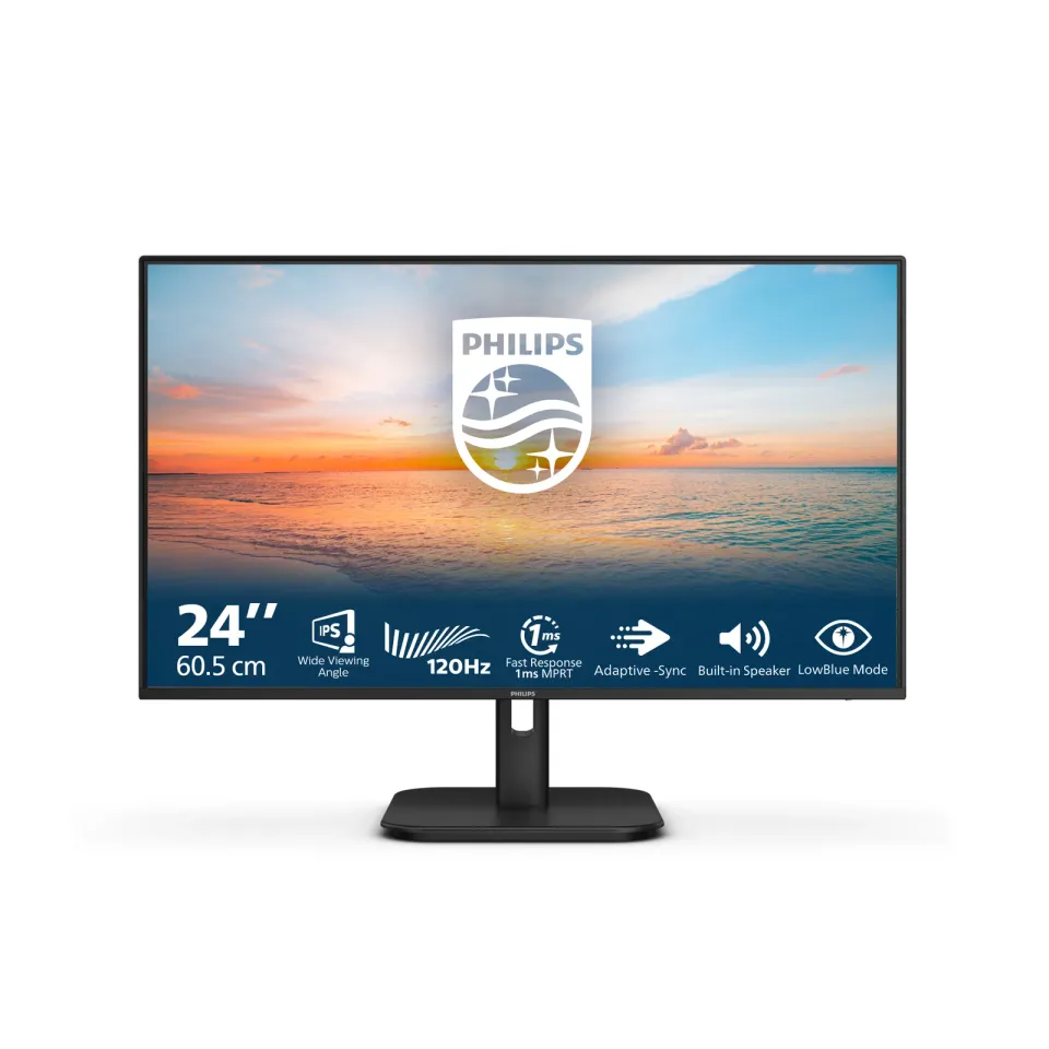 Philips LCD 24E1N1200A 23,8" IPS/1920x1080@120Hz/1ms/300cd/VGA/HDMI/DP/Repro/VES