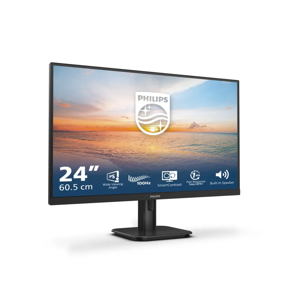 Philips LCD 24E1N1200A 23,8" IPS/1920x1080@120Hz/1ms/300cd/VGA/HDMI/DP/Repro/VES