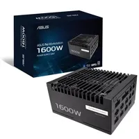 ASUS zdroj Pro WS 1600W Platinum, 140mm, Plně modulární, 80 Plus Platinum, ATX 3.1