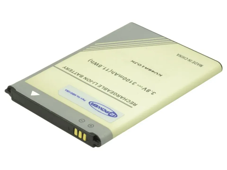 2-Power Baterie pro Samsung Galaxy Note II 3,8V, 3100mAh