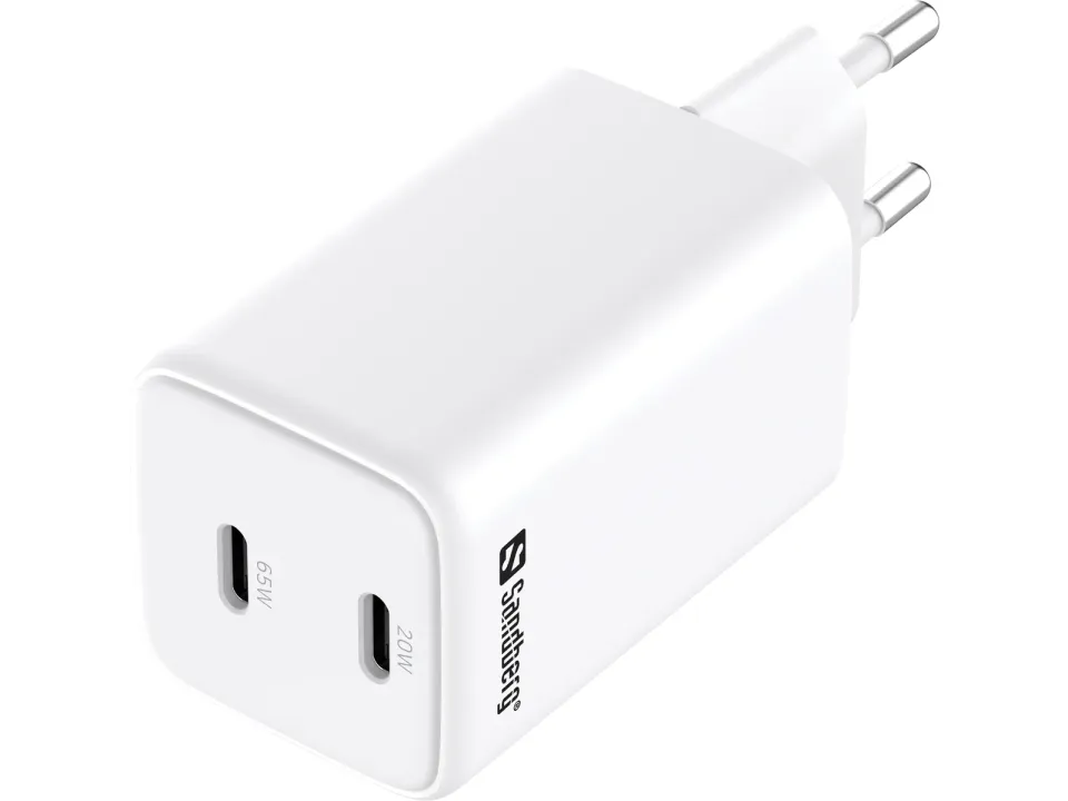 Sandberg AC Charger Dual USB-C PD65W EU