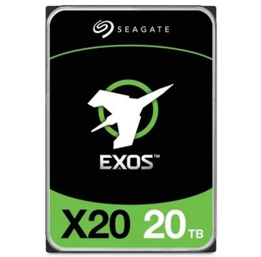 Seagate Exos X20 HDD, 20TB, 3.5", SAS, 256MB cache, 7.200RPM