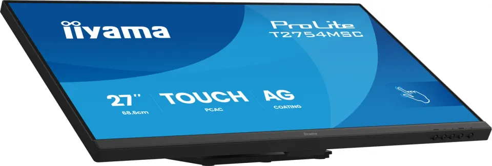 27" iiyama T2754MSC-B2AG: IPS,FHD,AG,10P,HDMI,repr