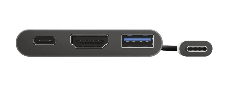 TRUST DALYX 3-IN-1 USB-C ADAPTER