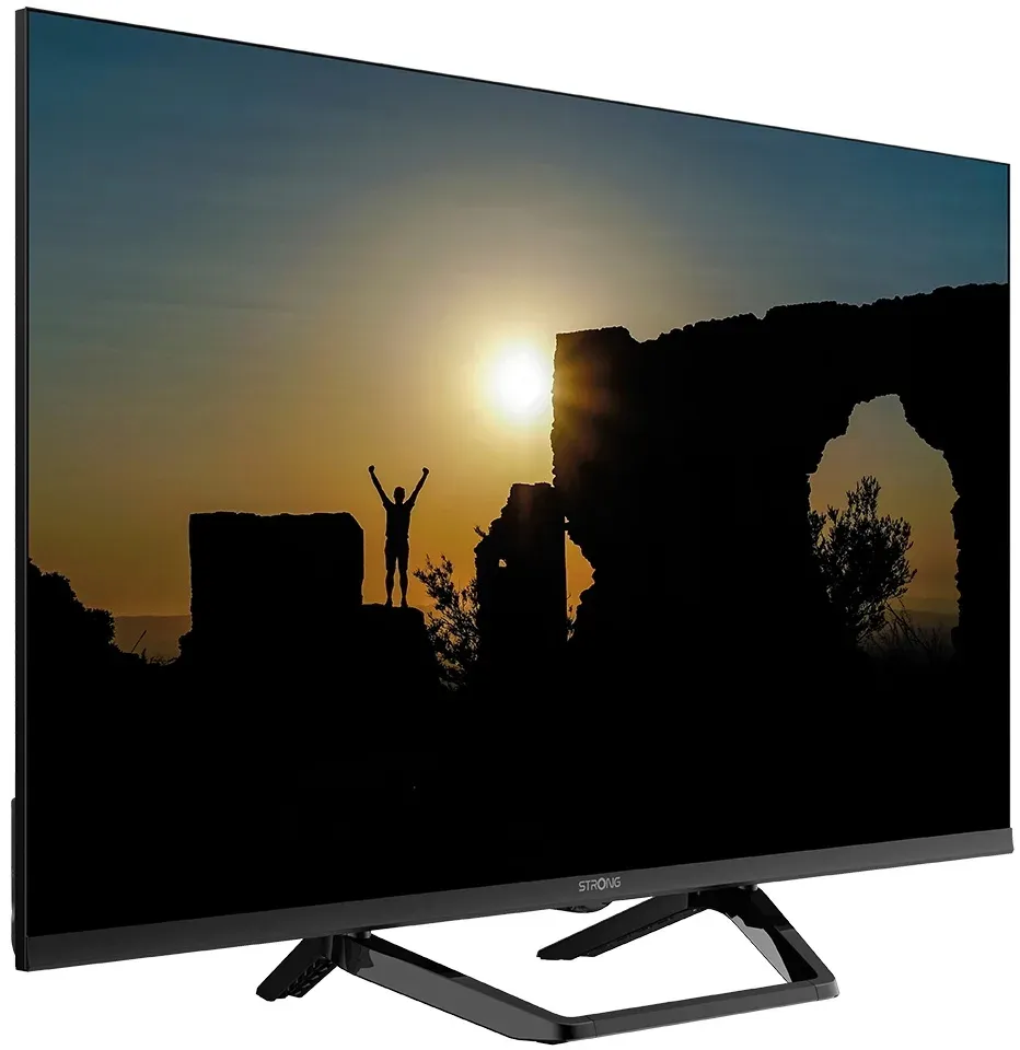 STRONG SMART LED TV 32"/ SRT32HG4723C/ HDR/ 1366x768/ DVB-T2/C/S2/ H.265/HEVC/ 2x HDMI/ USB/ Wi-Fi/ LAN/ F/ 12V GoogleTV