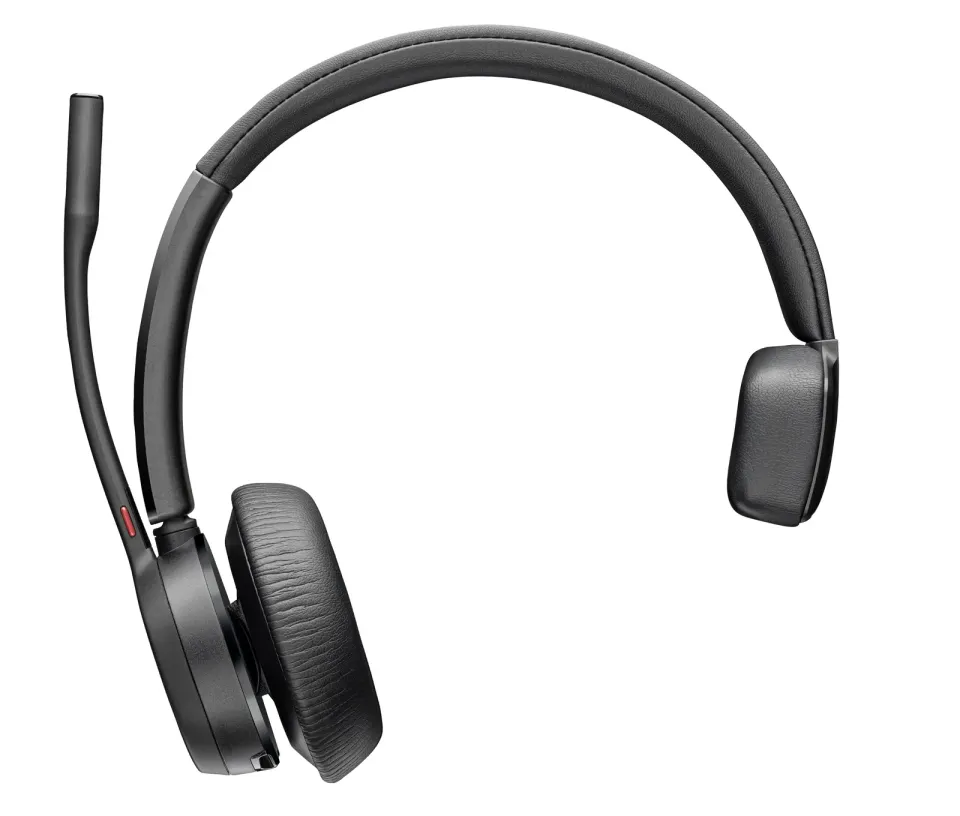 Poly Voyager 4310 bezdrátová náhlavní souprava, BT700 USB-A/C adaptér, mono