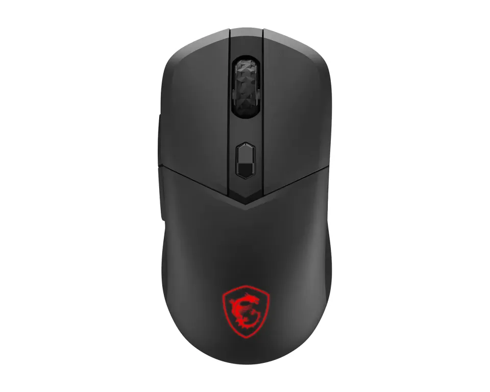 MSI herní myš VERSA 300 Wireless 8K/ bezdrátová/ 26.000 dpi/ 2,4GHz/ BT5.3/ USB/ RGB podsvícení/ 6 tlačítek