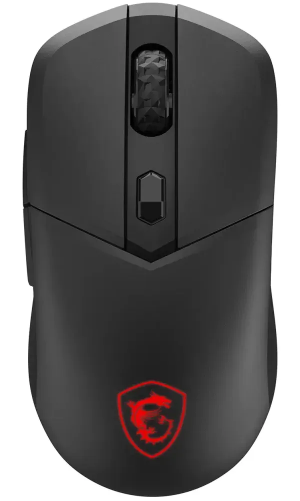 MSI herní myš VERSA 300 Wireless 8K/ bezdrátová/ 26.000 dpi/ 2,4GHz/ BT5.3/ USB/ RGB podsvícení/ 6 tlačítek