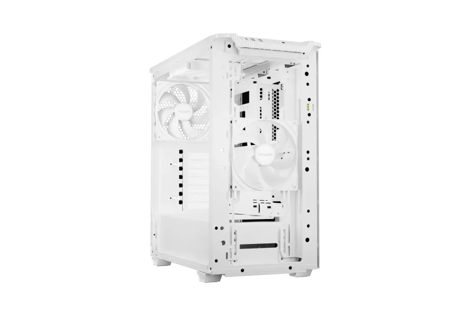 Be quiet! skříň PURE BASE 501DX / ATX / 3x140mm PWM fan / ARGB LED pásek / USB3.2 / temperované sklo / bílá