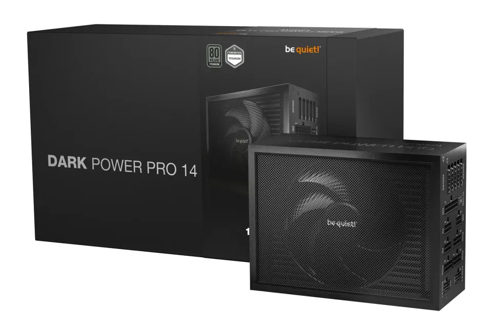 Be quiet! / zdroj DARK POWER PRO 14 IO 1300W / ATX3.1 / activePFC / 135mm fan / IO ekosystém / 80+ Titanium / modulární